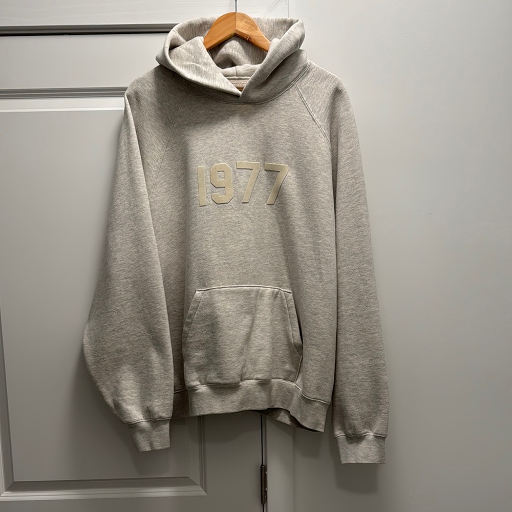 Fear of God Essentials Men's Gray Hoodie